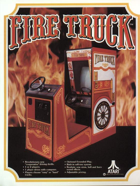 Fire Truck flyer: 1 Front